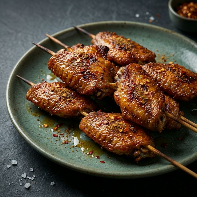 ស្លាបមាន់អាំង