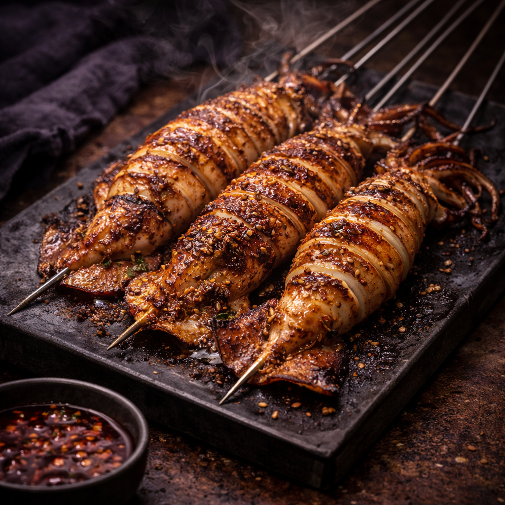 មឹកអាំង